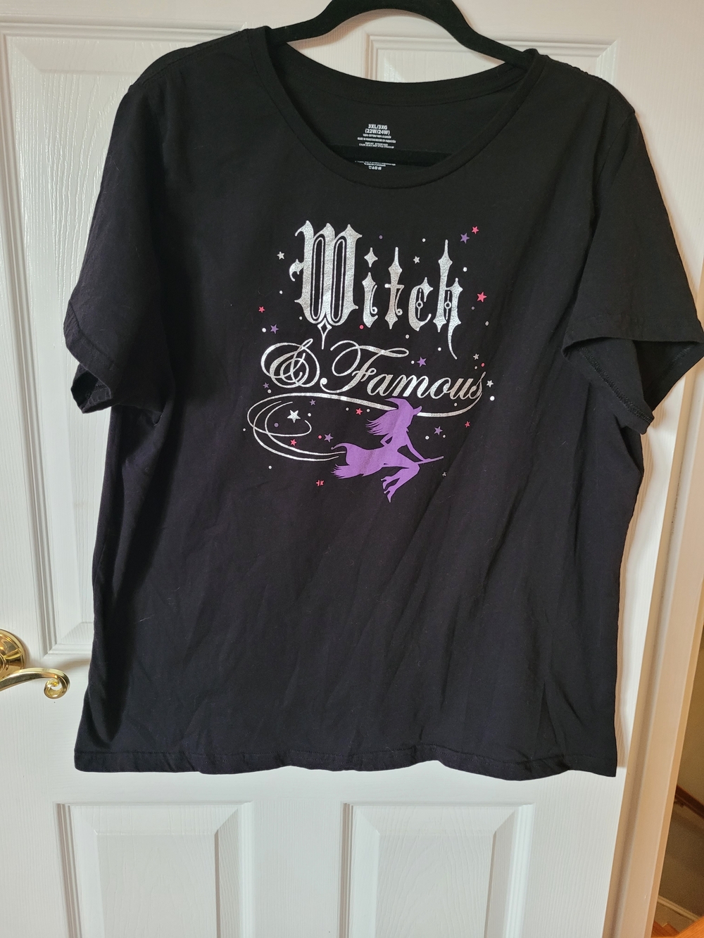 Black Short Sleeve Graphic Tee